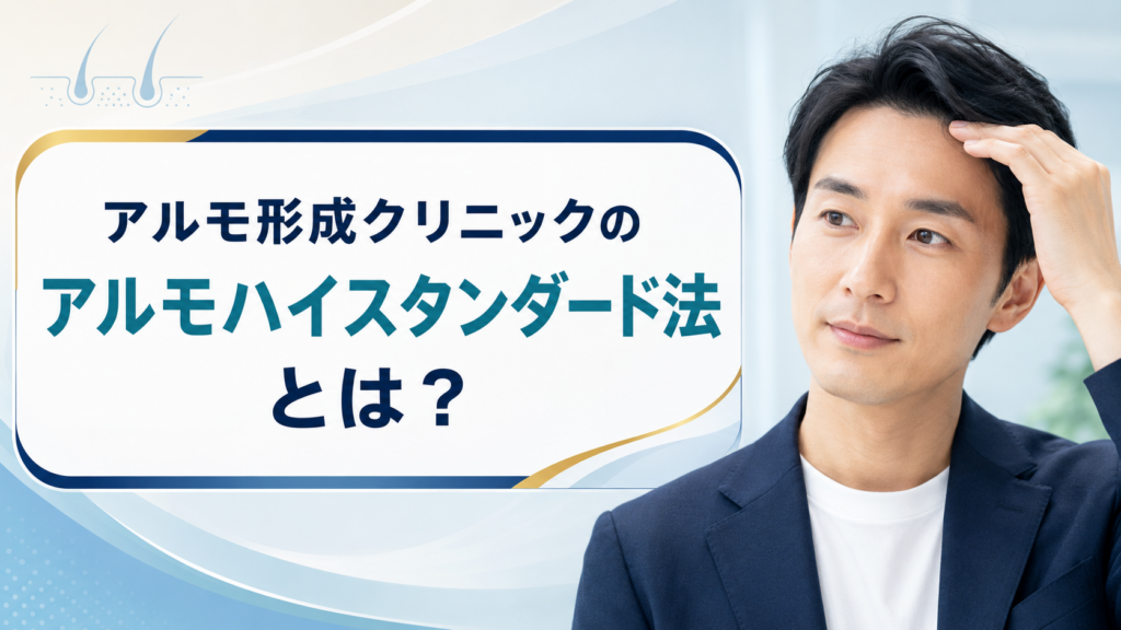 アルモ形成クリニックのアルモハイスタンダード法とは？